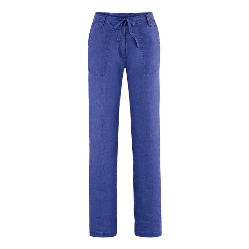 SUMMER dámské kalhoty ze 100% konopí - modrá, Hempage
