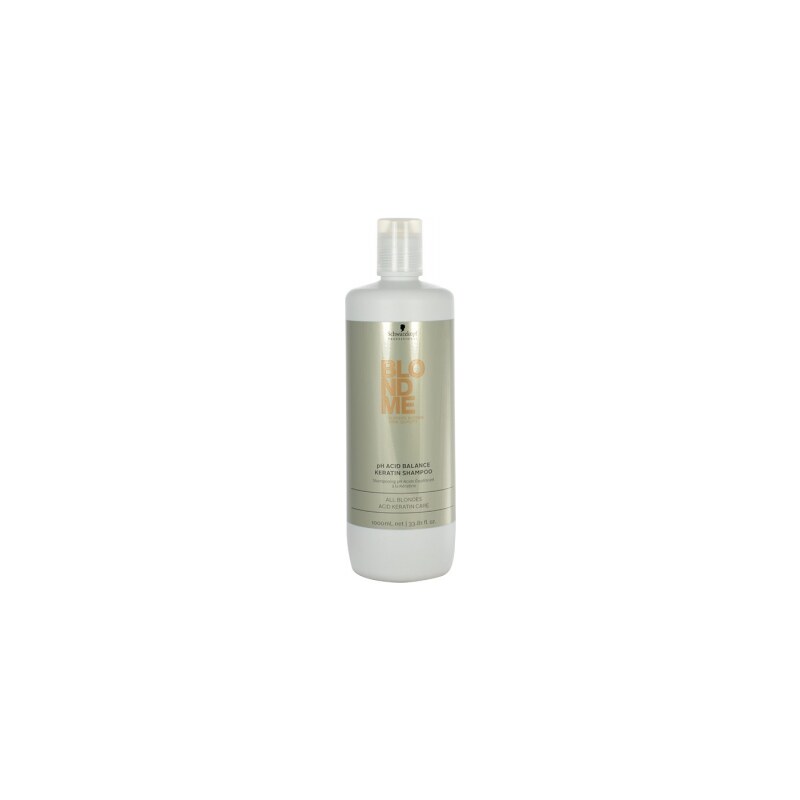 Schwarzkopf Blond Me pH Acid Balance Keratin Shampoo 1000 ml šampon pro ženy