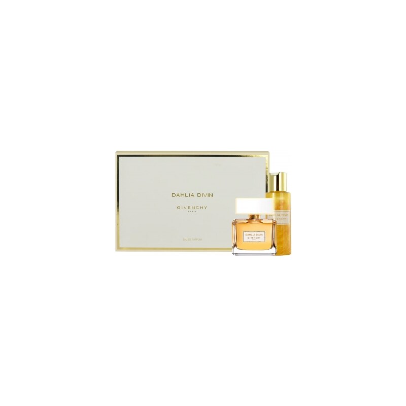 Givenchy Dahlia Divin dárková kazeta pro ženy parfémovaná voda 50 ml + tělový gel 100 ml