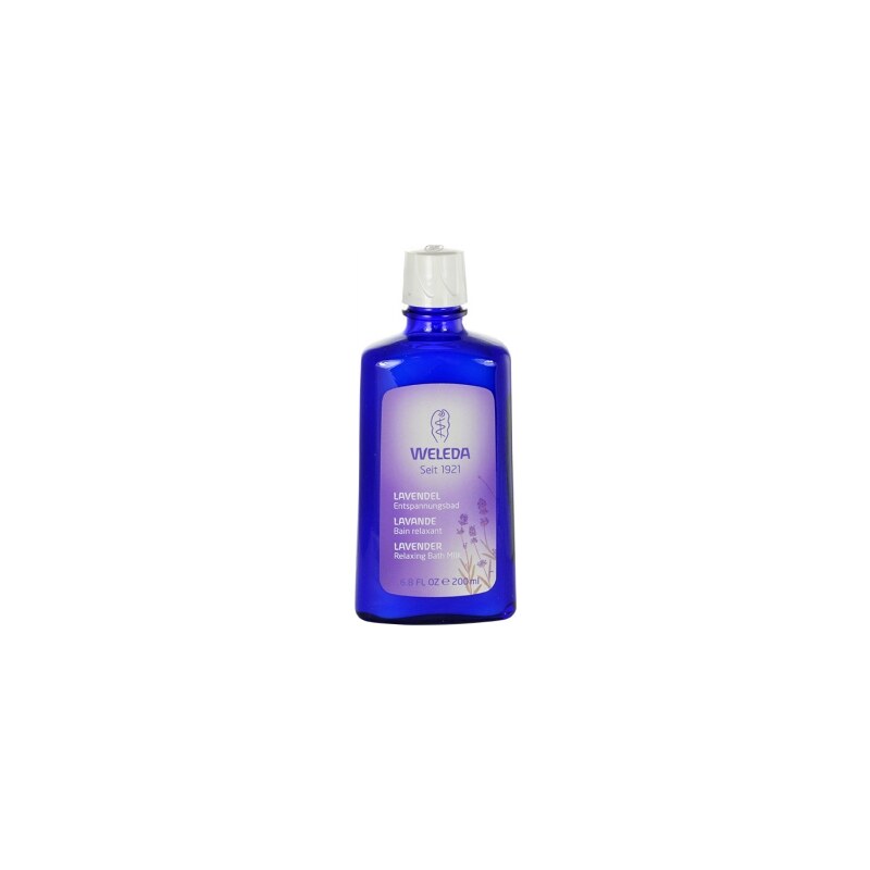 Weleda Lavender Relaxing Bath Milk 200 ml koupelový olej pro ženy