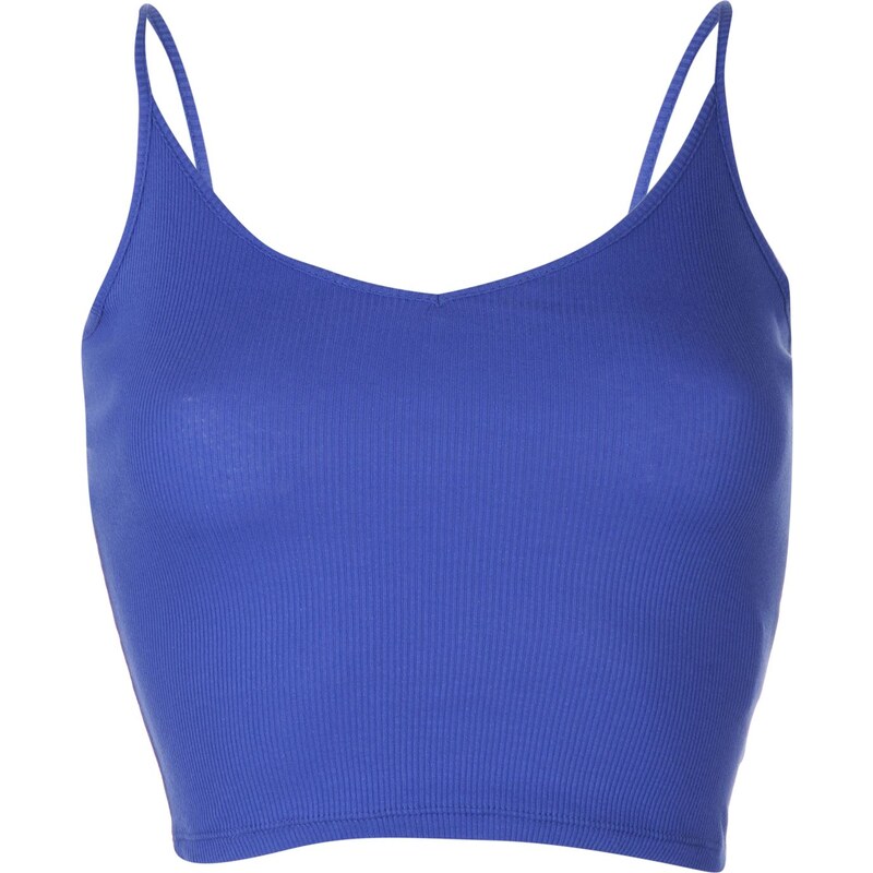 Tílko dámské Miso Crop Strap Royal Blue