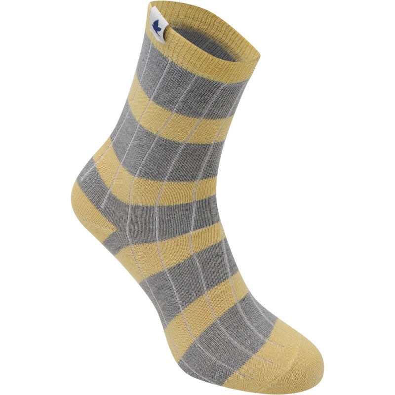 SoulCal Varsity Sock Ladies, yellow/grey