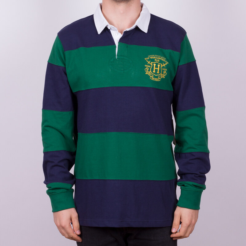 HUF Scholar Rugby L/S Green