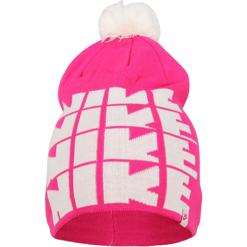 Nike Futura Pom Beanie Yth růžová Jednotná