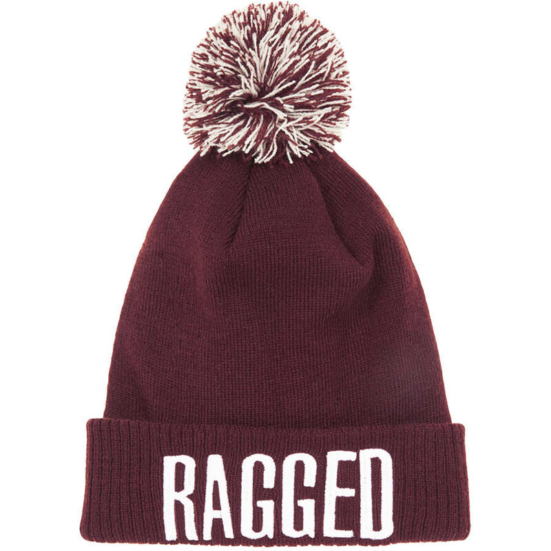 Topshop **Bobble Beanie by Ragged Priest