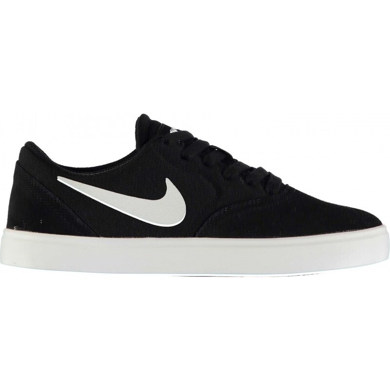 Nike SB Check Junior Boys Skate Shoes, black/white