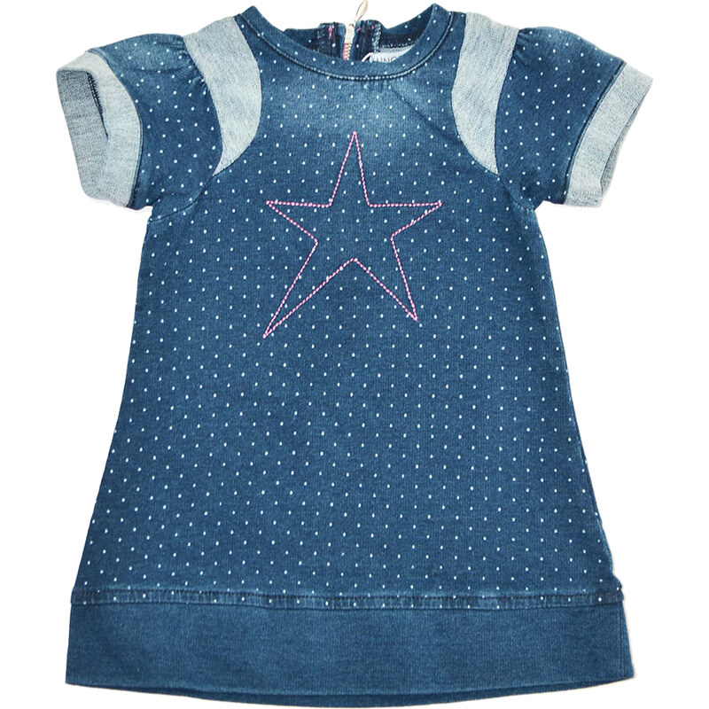 Minoti Dívčí šaty Glitter 8 - modré
