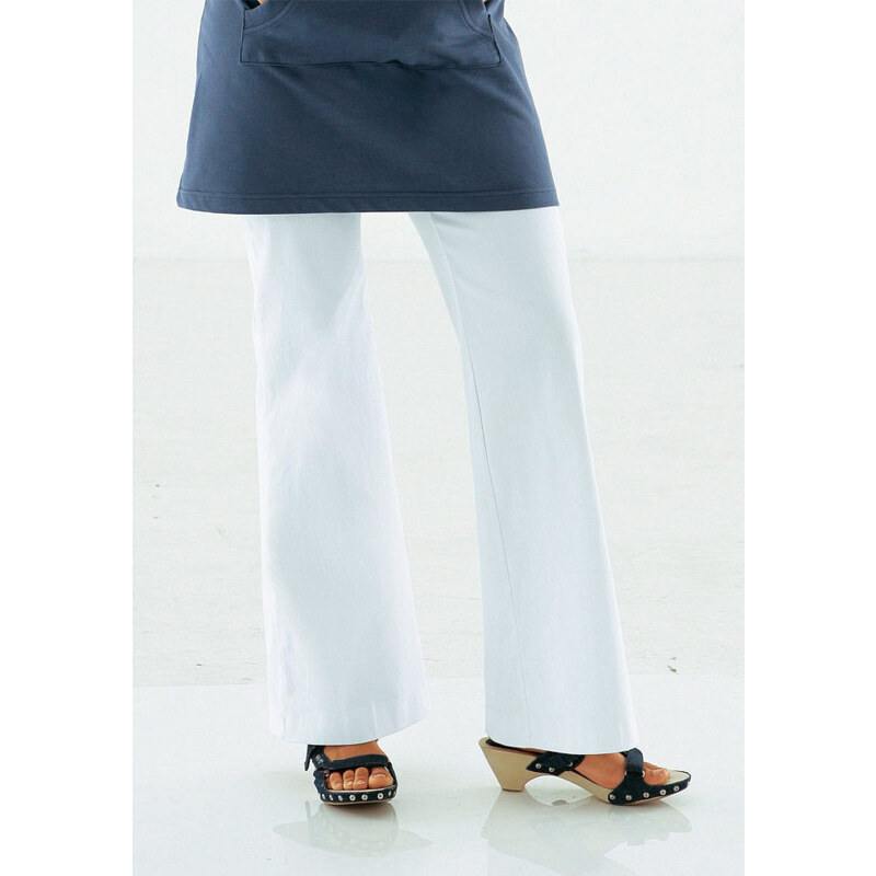 sheego Strečové kalhoty, sheego bílá - N-velikosti
