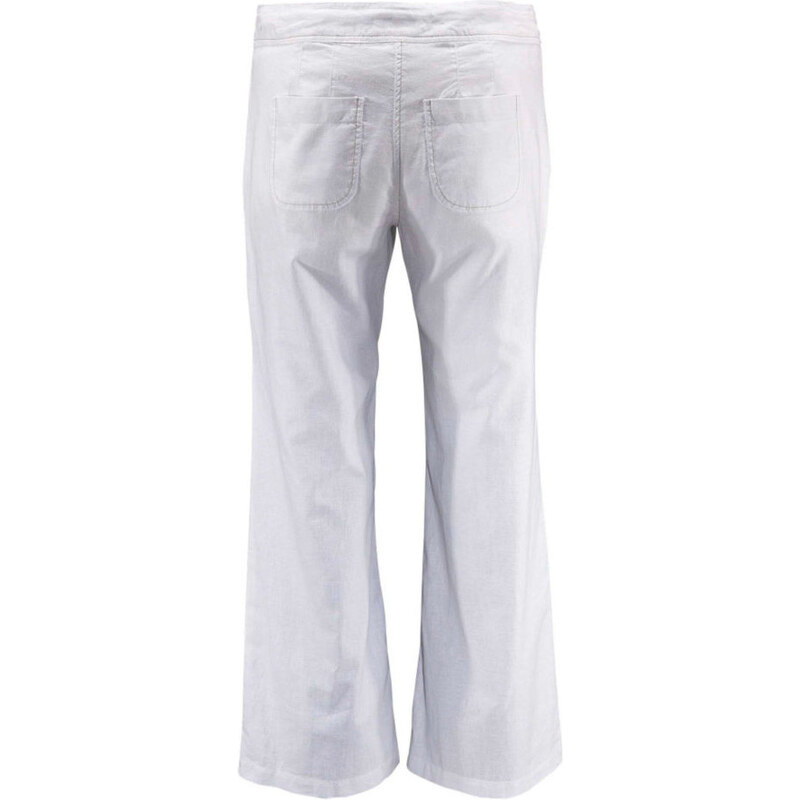 SHEEGO CASUAL Kalhoty s podílem lnu, sheego Casual bílá - K+L-velikosti