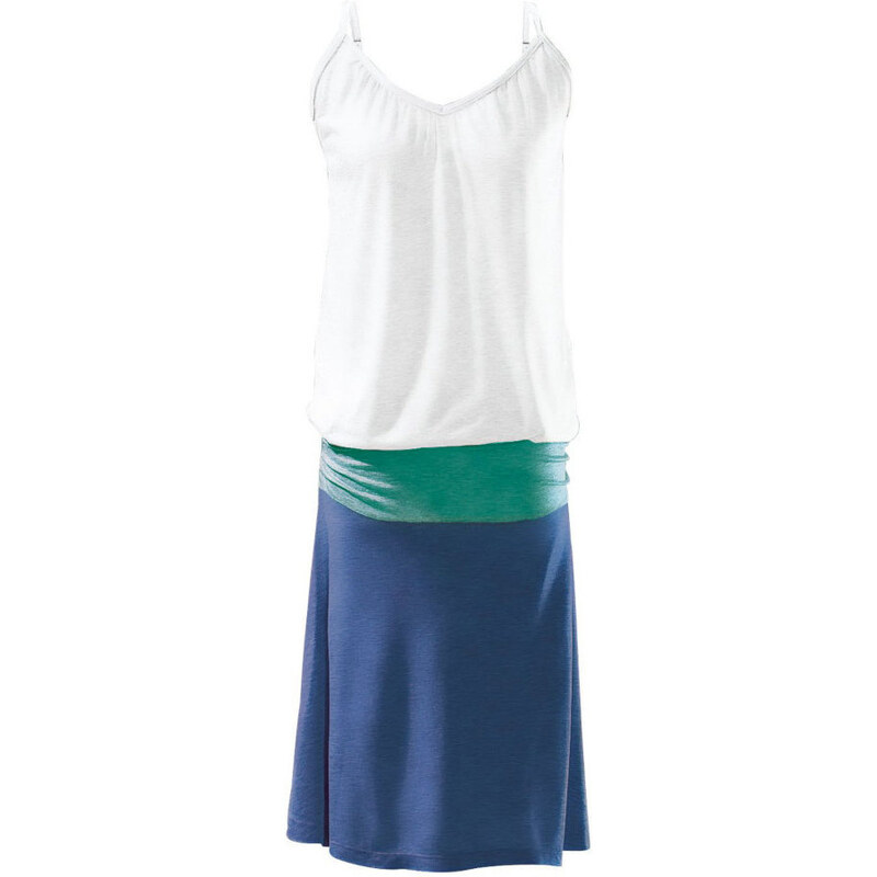 BEACH TIME Plážové šaty, Beachtime bílá/tyrkysová/modrá