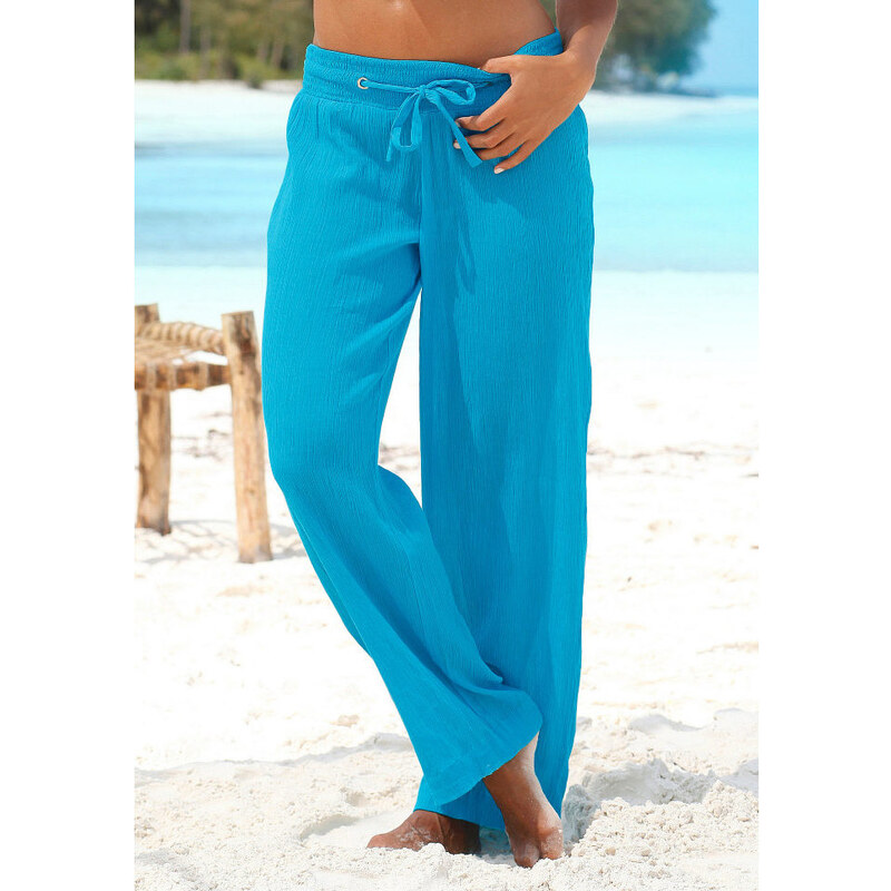 BEACH TIME Plážové kalhoty, Beachtime tyrkysová