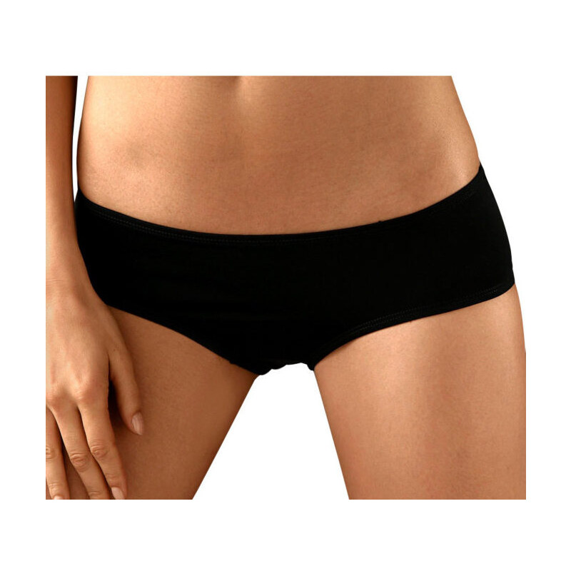 VIVANCE ACTIVE Kalhotky hispter panty, Vivance Active ( tělová + černá + bílá