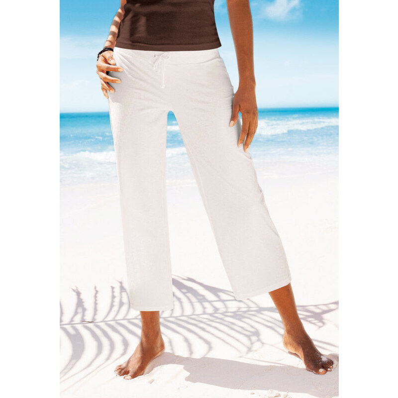 BEACHTIME 7/8 plážové kalhoty, Beachtime bílá