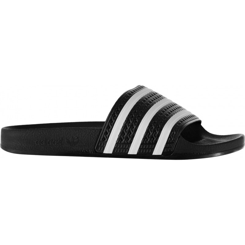 Adidas Adilette Mens Sliders, black/white