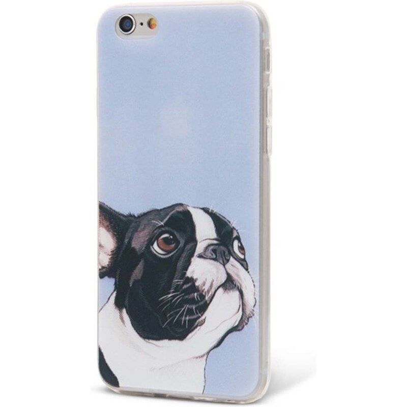 Světle modrý ochranný kryt na iPhone 6/6s Epico Doggie