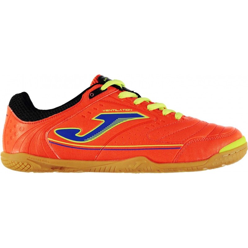 Joma Maxima Mens Indoor Football Trainers, orange/blue/smu