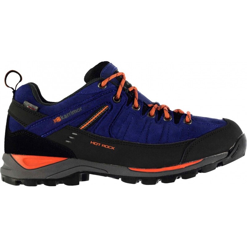 Karrimor Hot Rock Low Mens Walking Shoes, blue/orange
