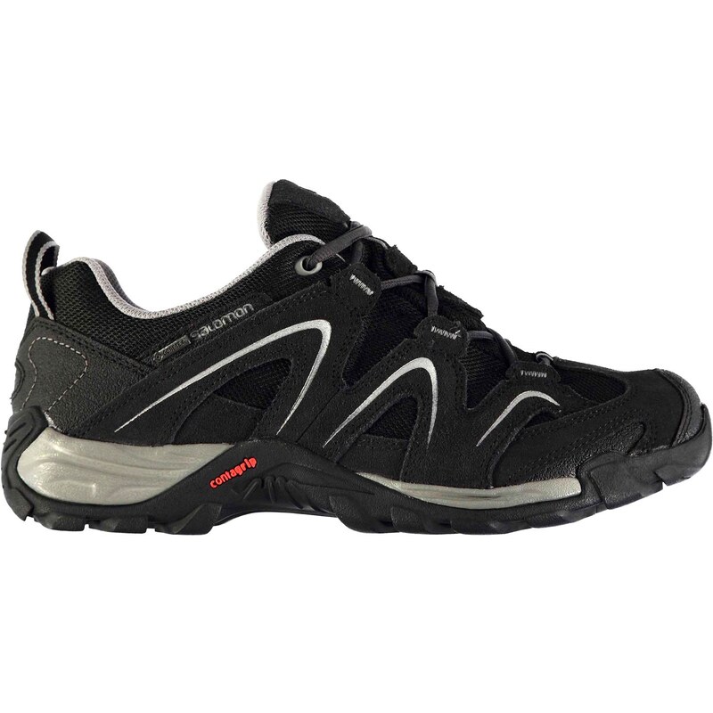 Salomon Vandon Lo GTX Mens Walking Shoes, black/asphalt