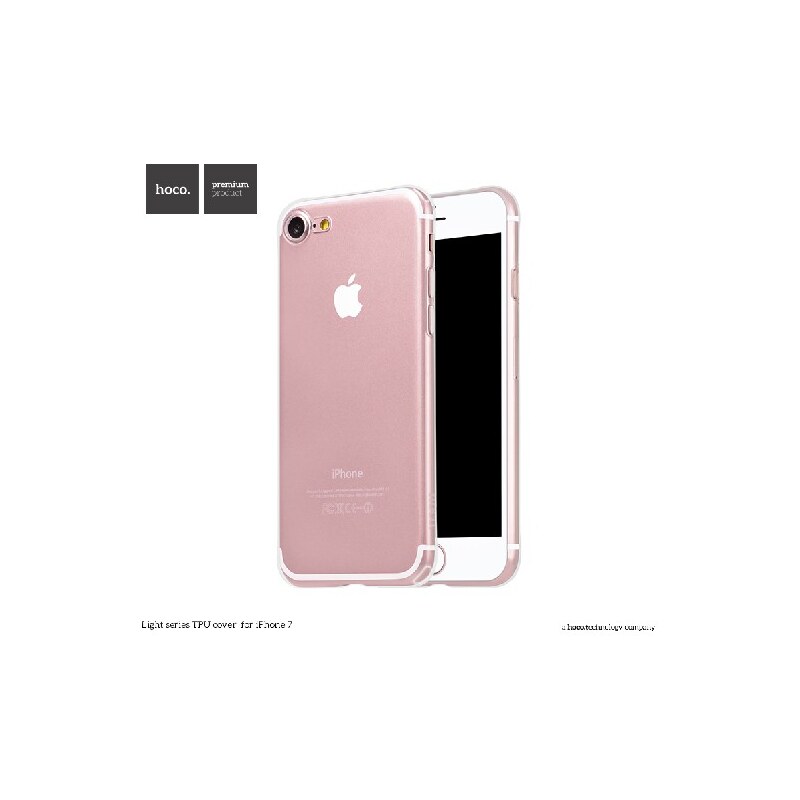 Hoco Light pro iPhone 7 / 8 / SE (2020) transparentní