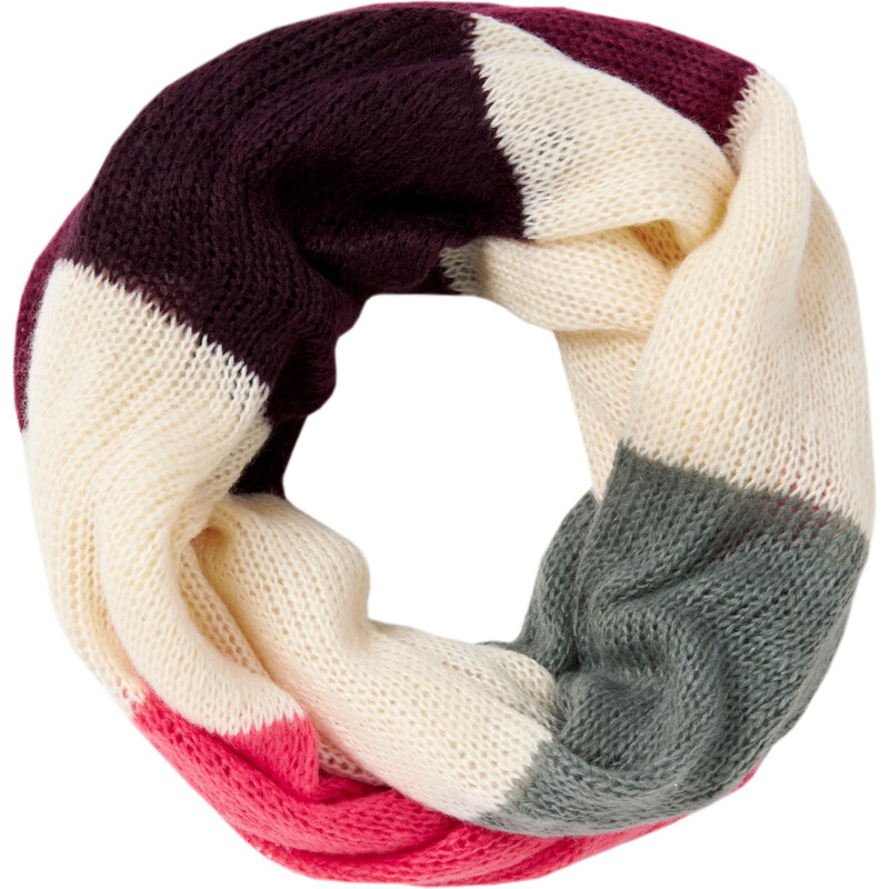 Tom Tailor block stripe knit scarf