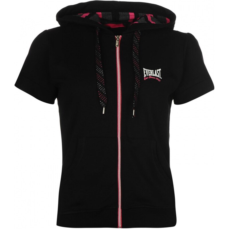 Everlast Short Sleeve Hoody Ladies, black