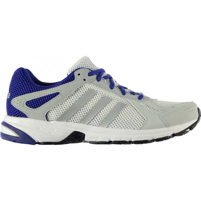 Adidas Duramo 55 Mens Running Shoes, wht/silver/blue