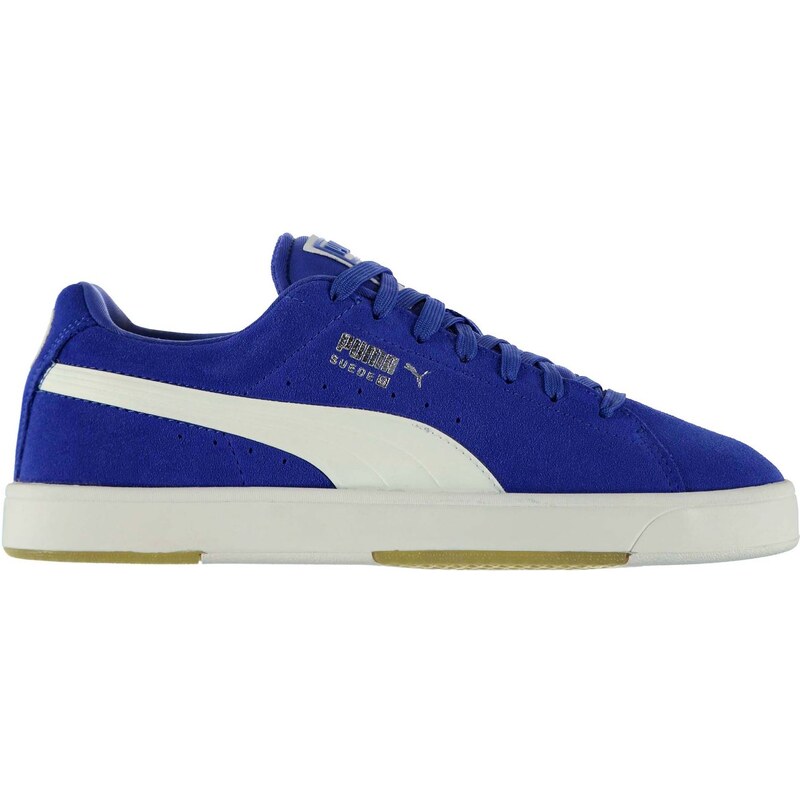 Puma Suede S Mens Trainers, royalblue/white