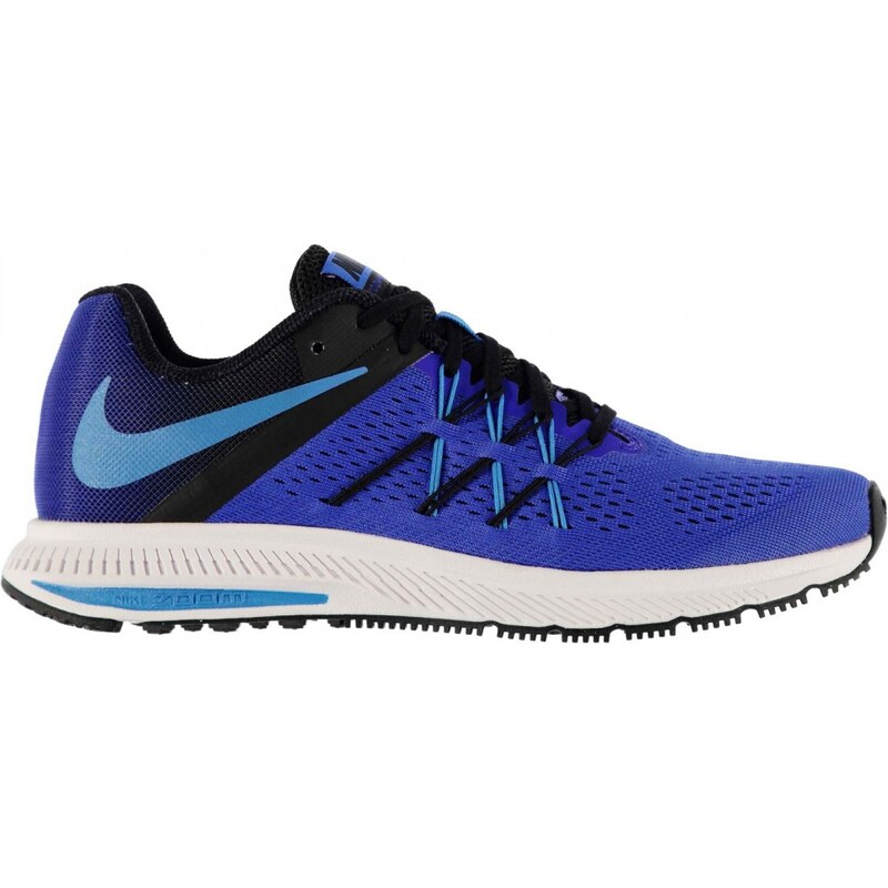 Nike Zoom Winflo 3 Running Shoes Mens, blue/blue/black