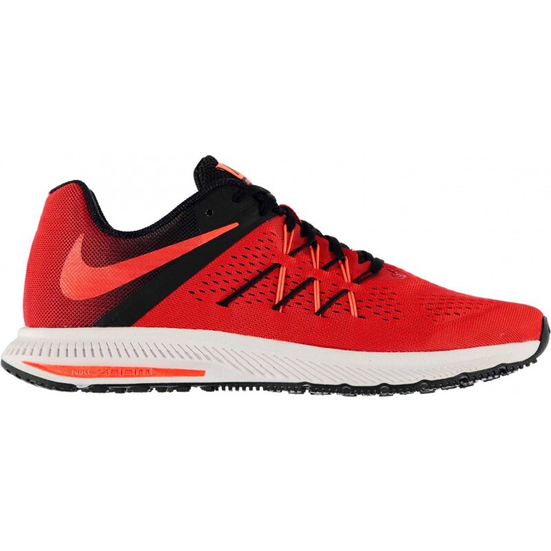 Nike Zoom Winflo 3 Running Shoes Mens, red/crims/black