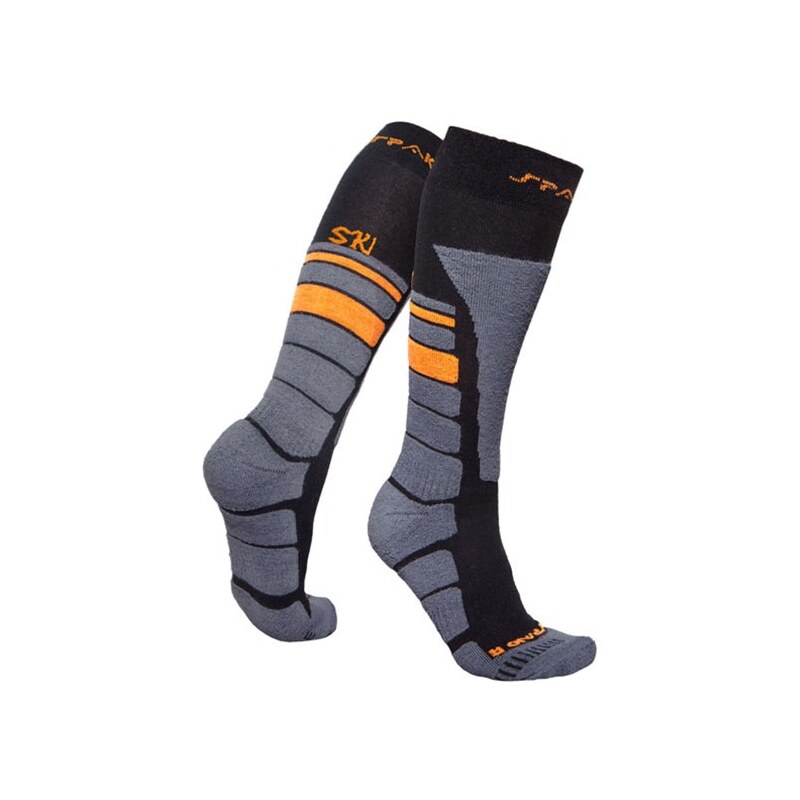 Spaio Podkolenky Thermo line ski thermo oranžová 38-40