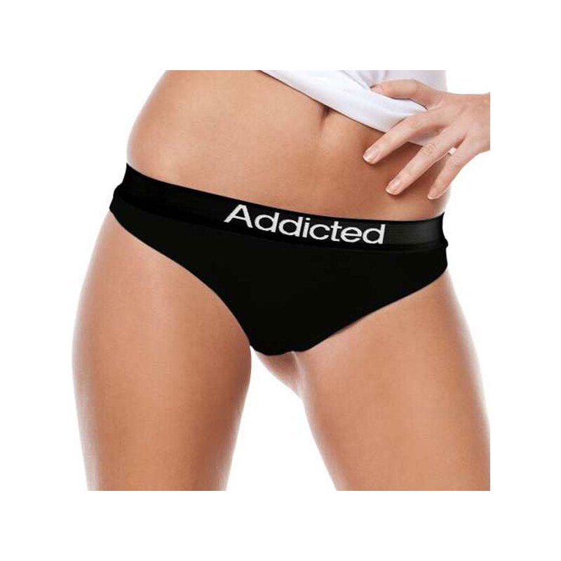 Tanga Addicted černá černá S