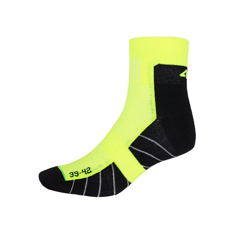 4F Univerzální sportovní ponožky žlutá 39-42