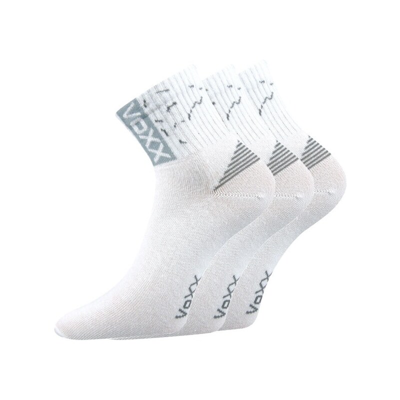 VOXX Univerzální sportovní ponožky Codex 3pak bílá 48-51