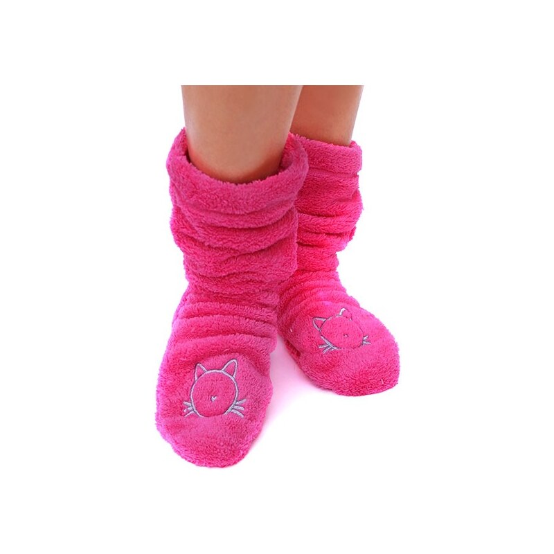 L & L Hřejivé ponožky Duffy Pink
