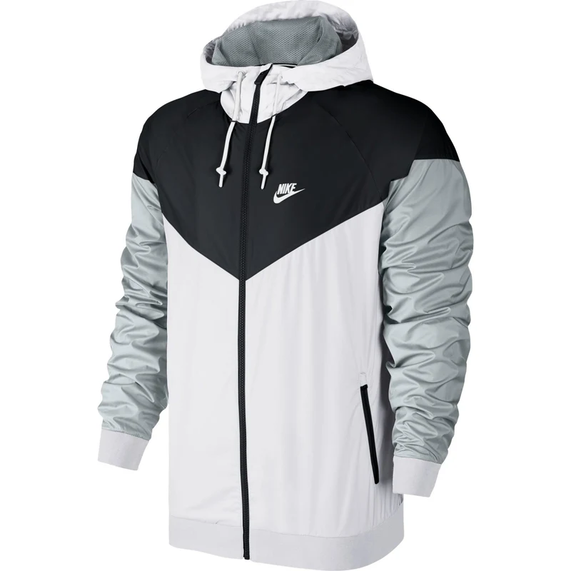 Nike windrunner white black wolf grey hotsell