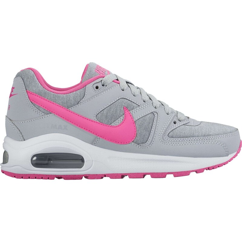 Dětské boty Nike AIR MAX COMMAND FLEX (GS) WOLF GREY/PINK BLAST-WHITE -  GLAMI.cz