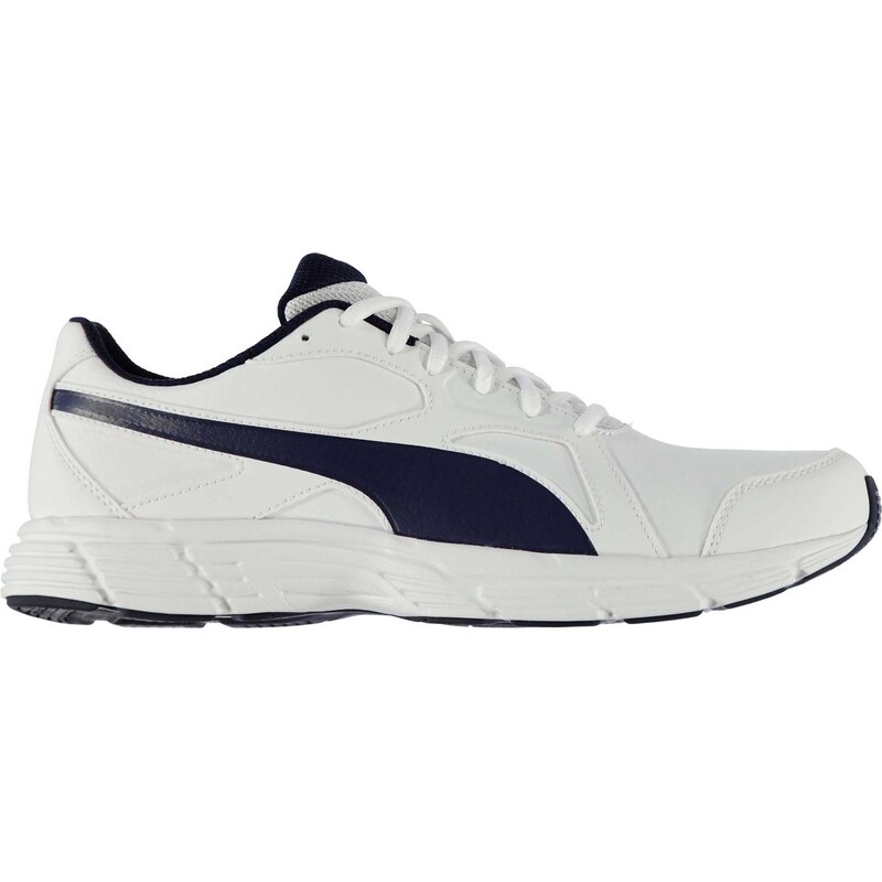 Puma Axis Mens Running Shoes, white/navy