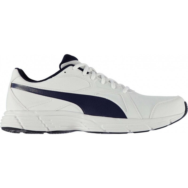 Puma Axis Mens Running Shoes, white/navy