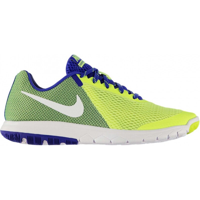 Nike Flex Experience 5 Running Trainer Mens, volt/white/blue