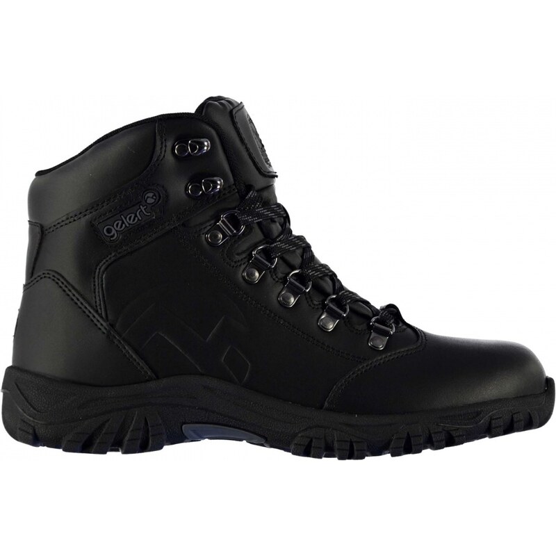 Gelert Leather Boot Mens Walking Boots, black