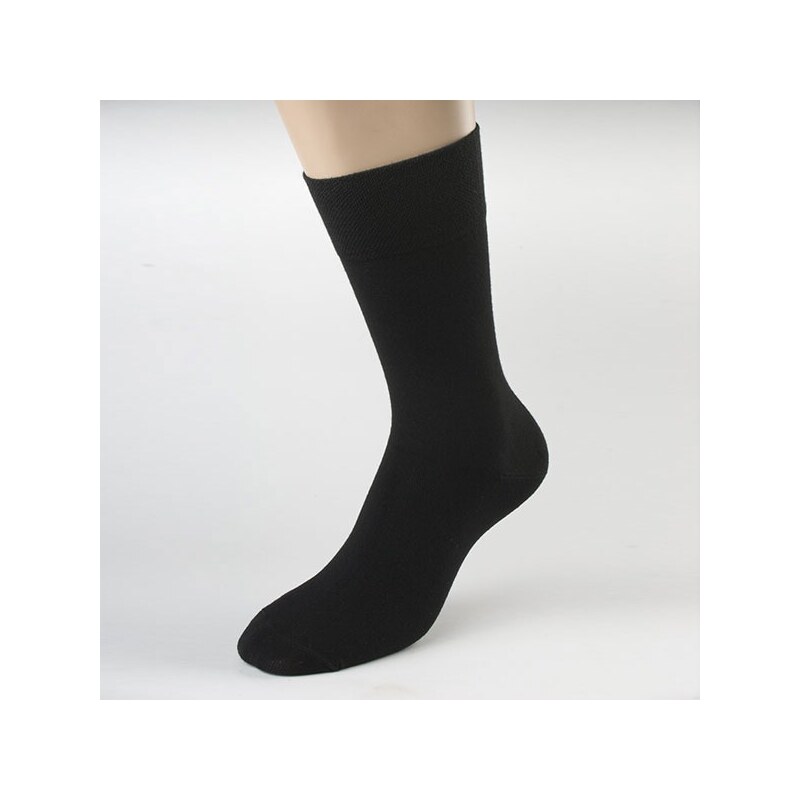 Cornette Pánské ponožky bambusové černé černá 42-44