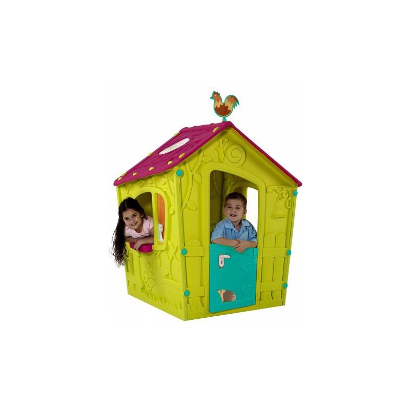 Dětský plastový domeček Magic Play House, zelený