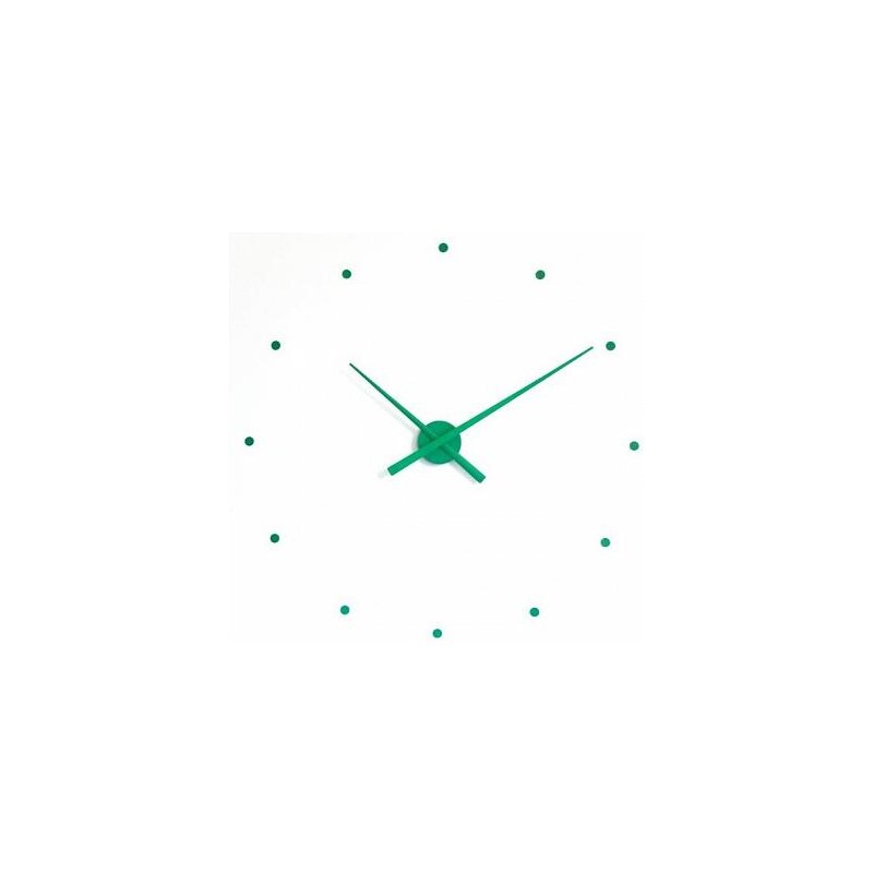 Designové nástěnné hodiny NOMON OJ zelené 50cm