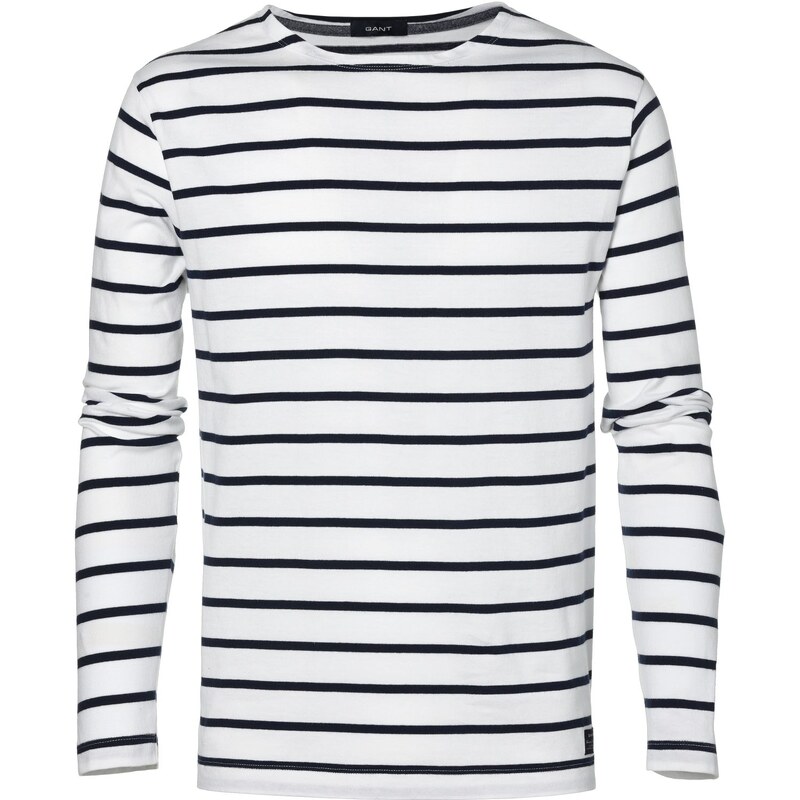 Gant Breton Stripe Boatneck T-Shirt