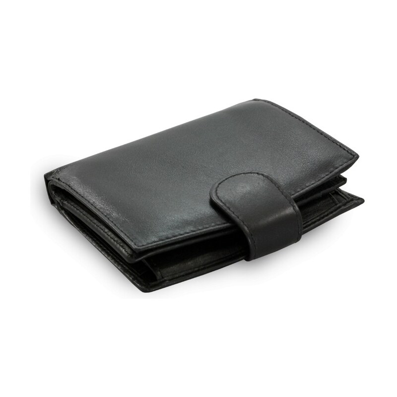 Černá dámská kožená peněženka Evangeline
