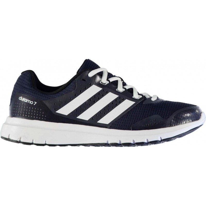 Adidas Duramo 7 Mens Running Shoes, navy/wht/black