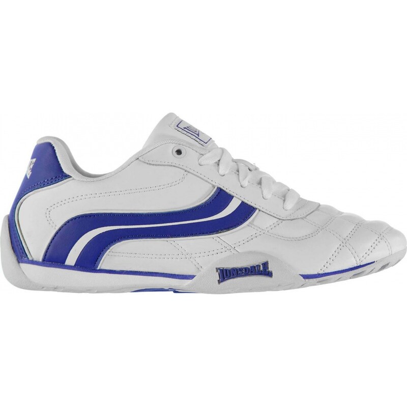 Lonsdale Camden Mens Trainers, white/royal
