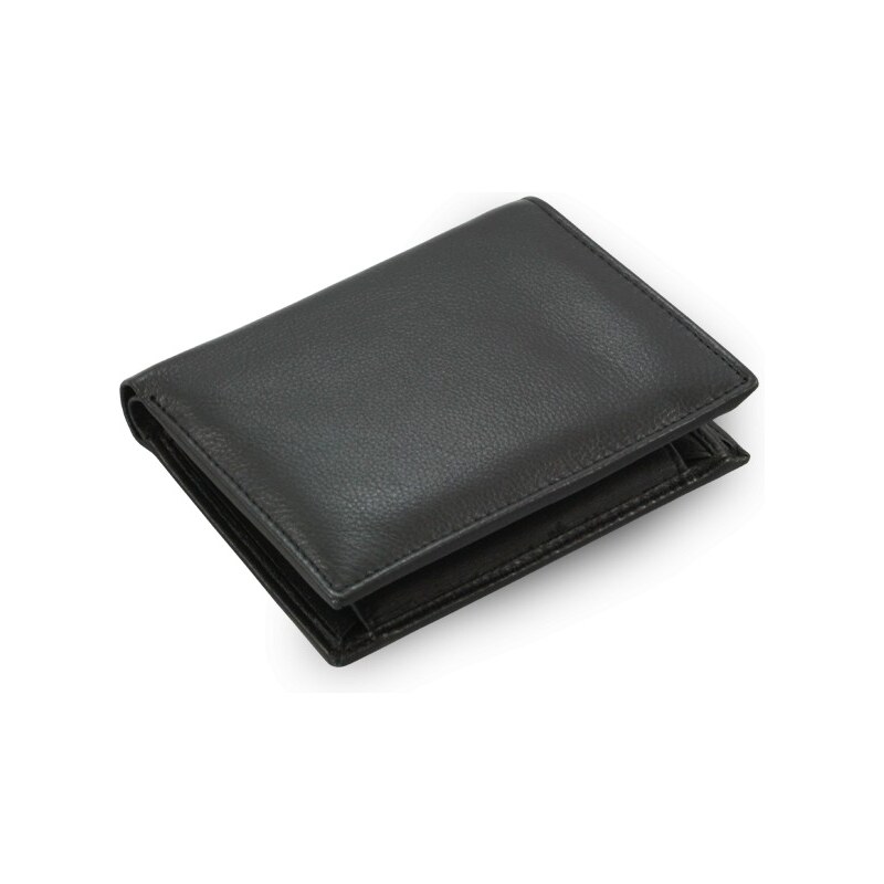 Černá pánská kožená peněženka Charlie