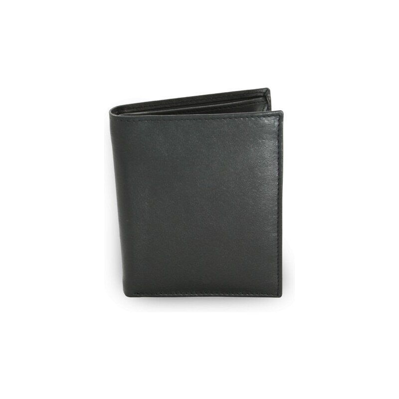 Černá pánská kožená peněženka Jordan