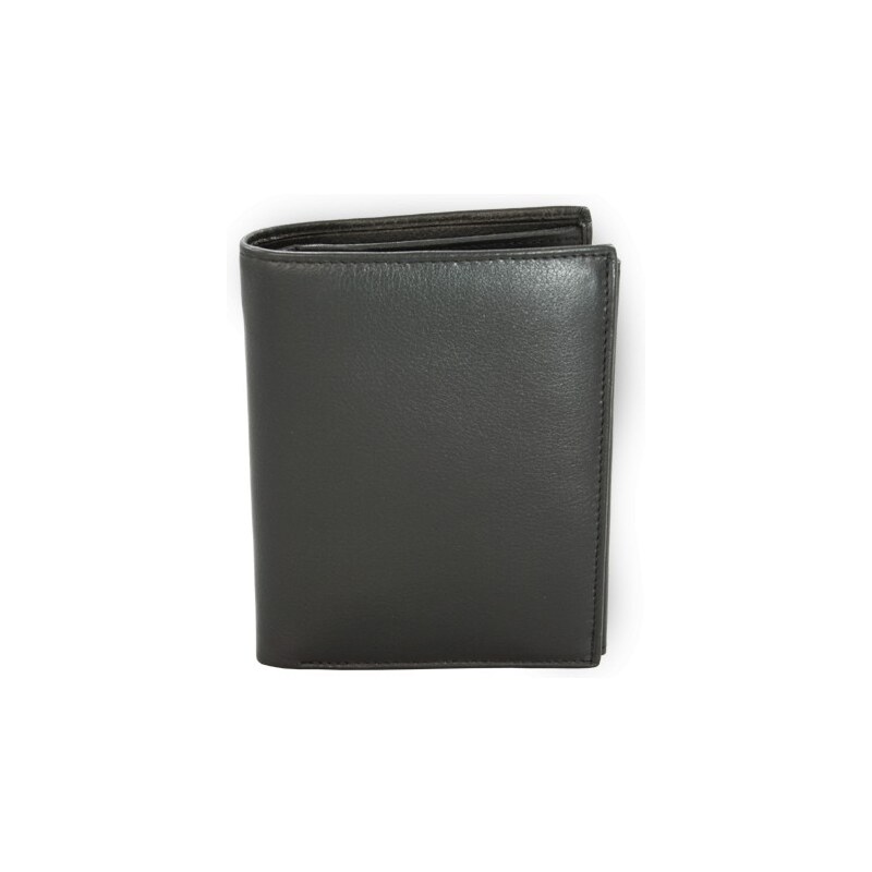 Černá pánská kožená peněženka Evan